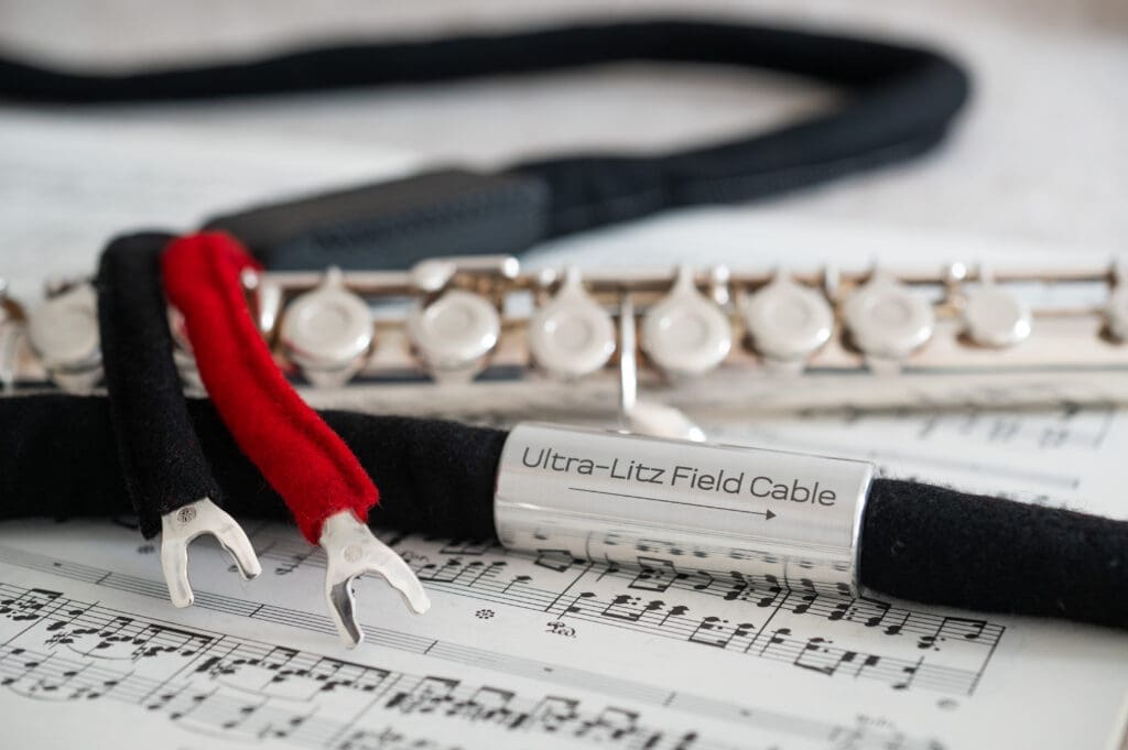 William Eikos | A three meter Ultra-Litz loudspeaker field cable